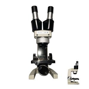 Vintage‎ Bausch And Lomb Microscope Made In Japan Binoviewer